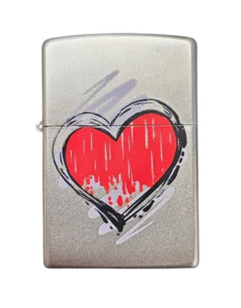 Zippo Hearth Graffiti Design