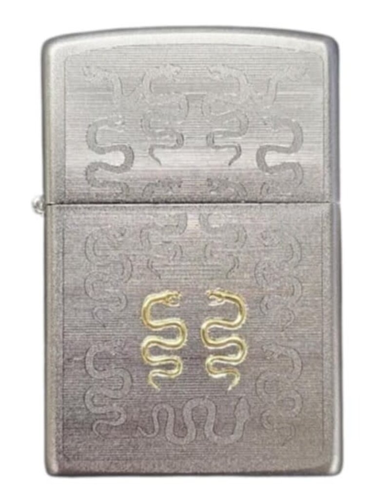 Zippo Snake Pattern