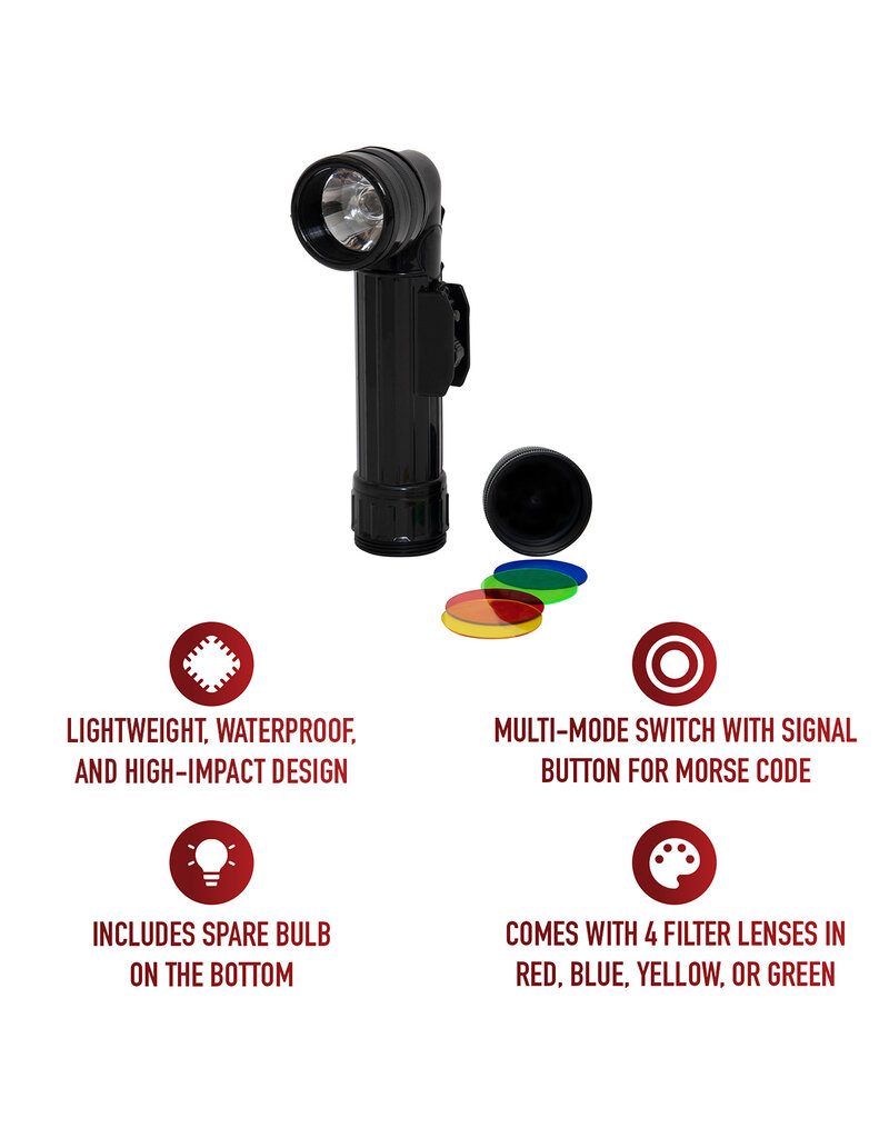 Rothco Lampes de poche à pile D de type G.I.