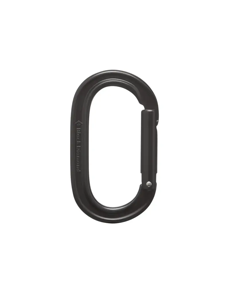 Black Diamond Oval Keylock Carabiner