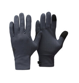 Black Diamond Midweight Wool Liners Charcoal
