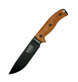 ESEE Knives ESEE-6 Black Blade Natural Micarta 3D Handle