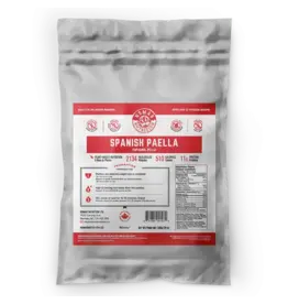 Nomad Nutrition 10 servings Multi-serving bag of Spanish Paella