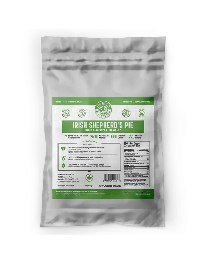 Nomad Nutrition 10 portions de hachis parmentier irlandais