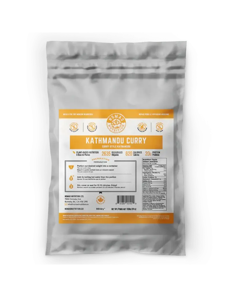 Nomad Nutrition Kathmandu Curry 1.12 kg Large Multi-Serving Bag