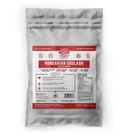 Nomad Nutrition 10 meal Large Multi-serving Bag of Hungarian Goulash