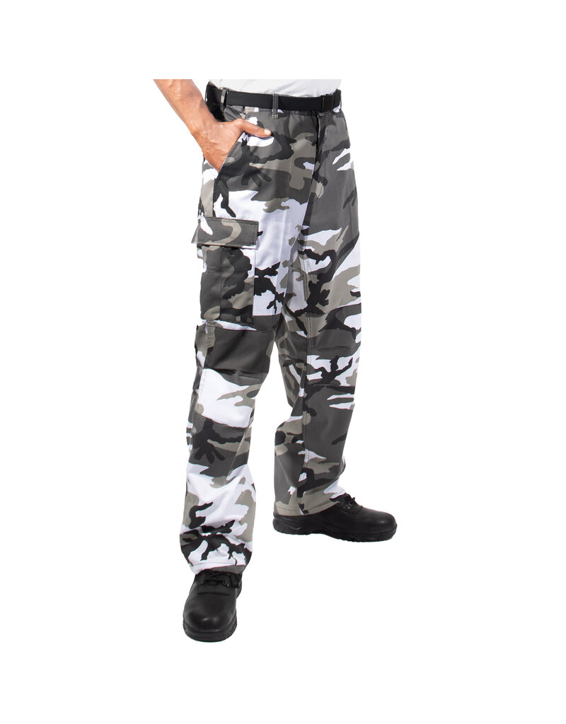 Rothco Relaxed Fit Zipper Fly BDU Pants City Camo