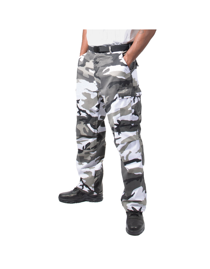 Rothco Relaxed Fit Zipper Fly BDU Pants City Camo