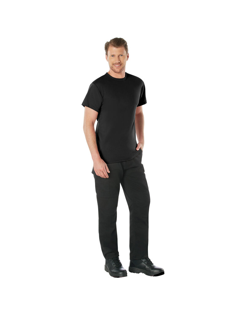 Rothco Quick Dry Moisture Wicking T-Shirt Black