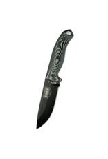 ESEE Knives ESEE-5 lame noire Poignée 3D en G10 gris/noir