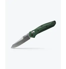 Benchmade Mini Osborne Green Aluminum