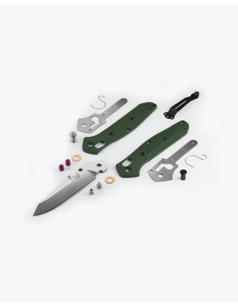 Benchmade Mini Osborne Green Aluminum