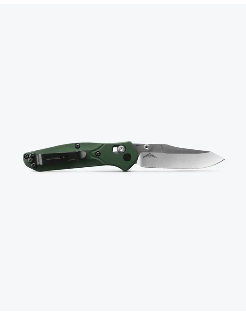 Benchmade Mini Osborne Green Aluminum