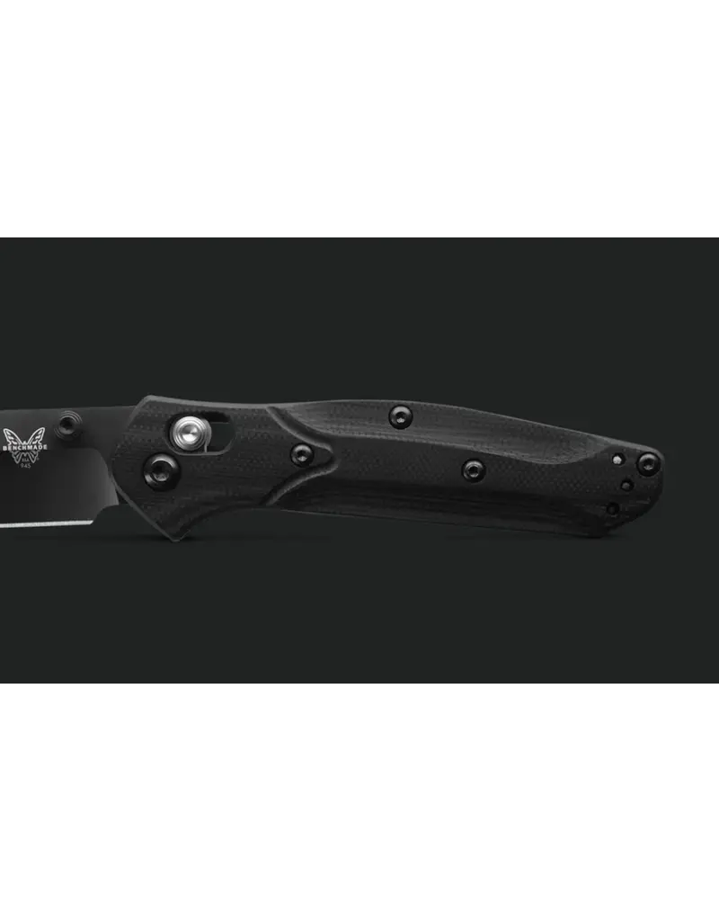 Benchmade Mini Osborne Noir/Bleu G10