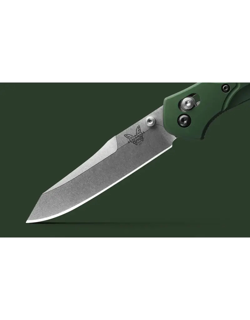Benchmade Osborne Green Aluminum