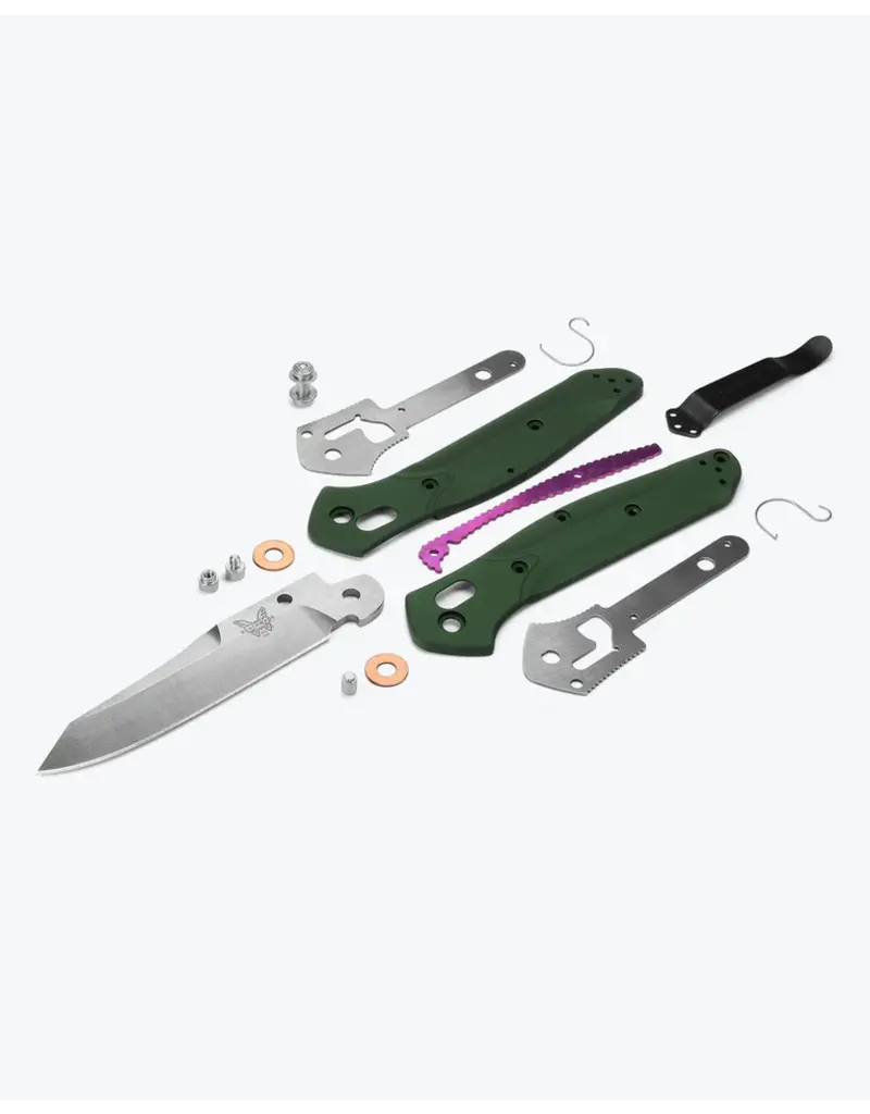 Benchmade Osborne Green Aluminum