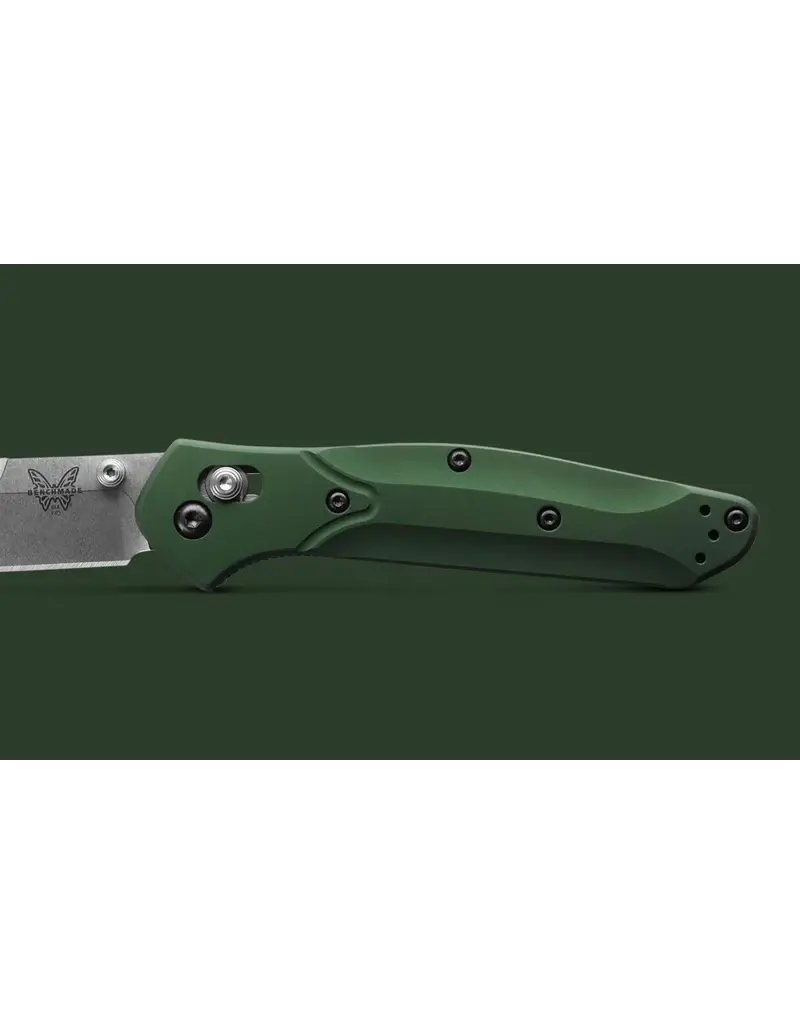 Benchmade Osborne Green Aluminum
