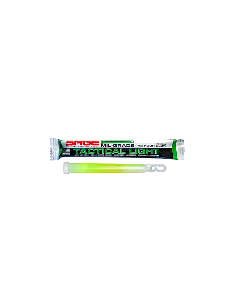 Sage Security Product Bâton lumineux de qualité militaire 6"