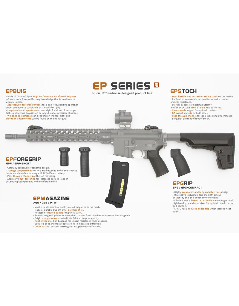 PTS Syndicate EPG-C Enhanced Polymer Grip GBB