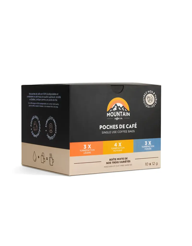 Mountain Café Roasted Mix Coffee Box of 10