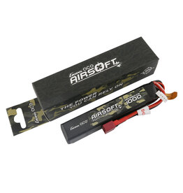 Gens Ace LIPO 1000mAh 3S 25C 11.1V Tamiya Plug