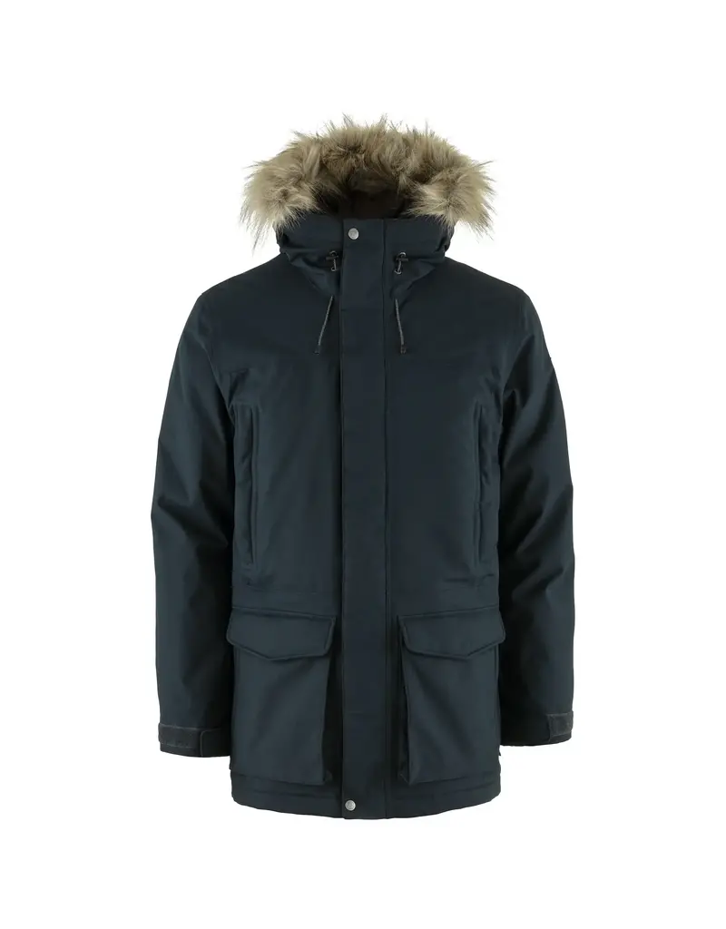 Fjällräven Parka Nuuk Lite bleu marine foncé