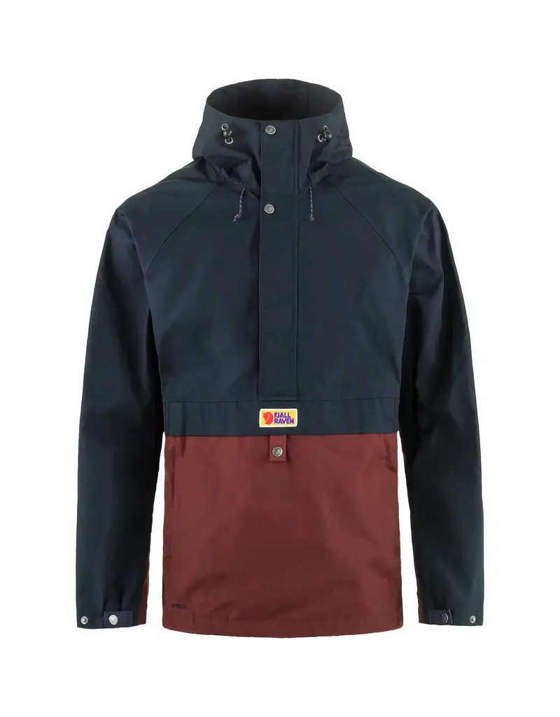 Fjällräven Vardag Anorak Marine Foncé-Marron