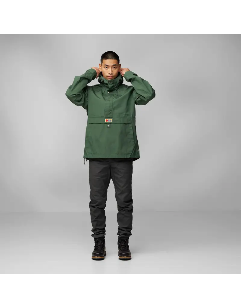 Fjällräven Vardag Anorak Marine Foncé-Marron