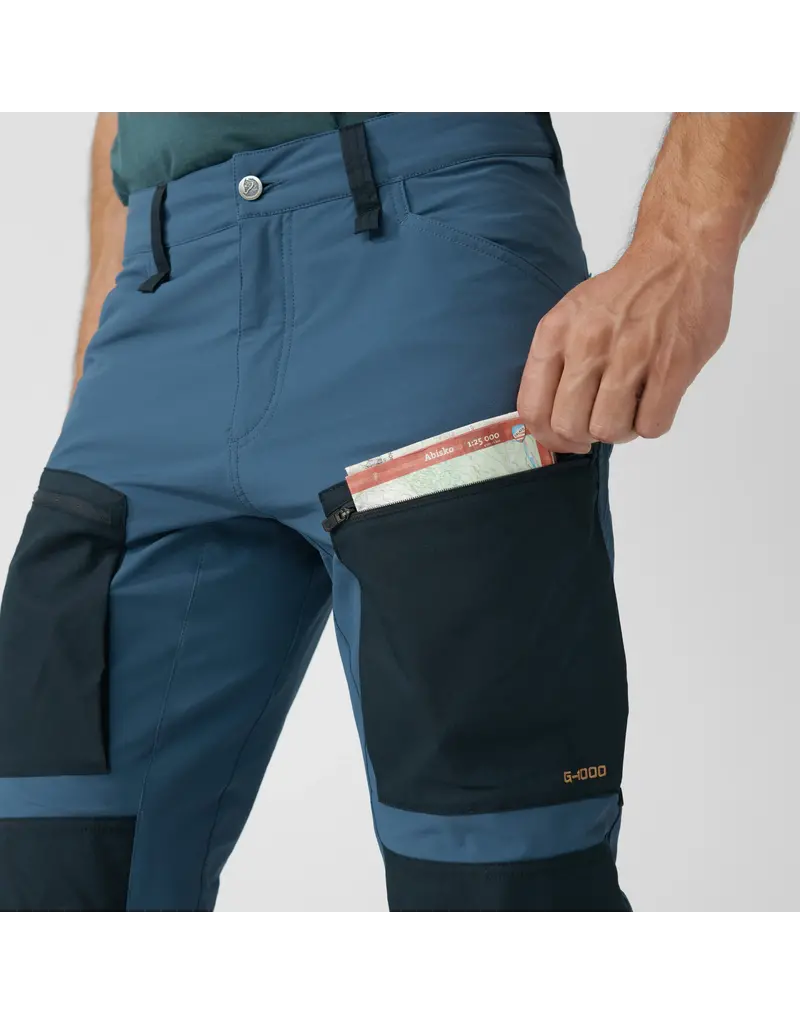 Fjällräven Pantalon Keb Agile Basalte-Gris Fer