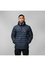 Fjällräven Sweat à capuche Expedition Pack Down vert-jaune moutarde