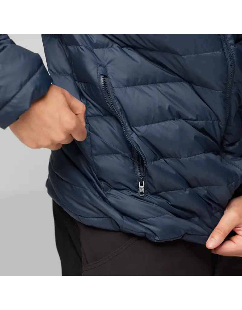 Fjällräven Sweat à capuche Expedition Pack Down vert-jaune moutarde
