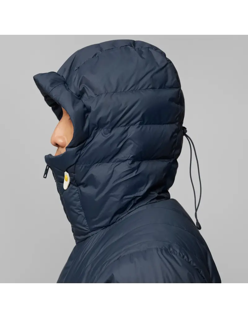 Fjällräven Sweat à capuche Expedition Pack Down vert-jaune moutarde