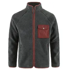 Fjällräven Vardag Pile Fleece Dark Grey-Maroon