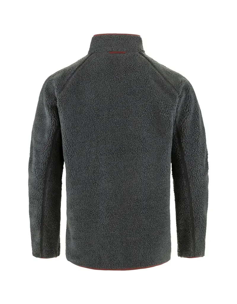 Fjällräven Vardag Pile Fleece Dark Grey-Maroon