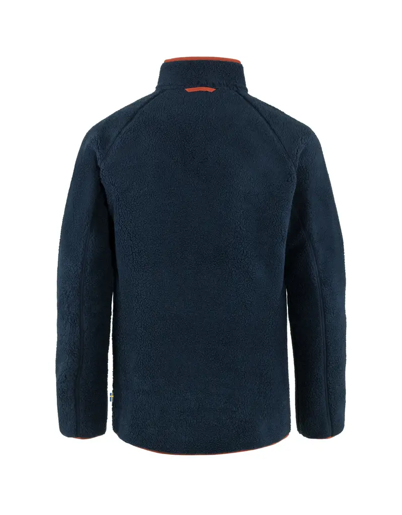 Fjällräven Vardag Pile Fleece Marine-Feuille d'Automne