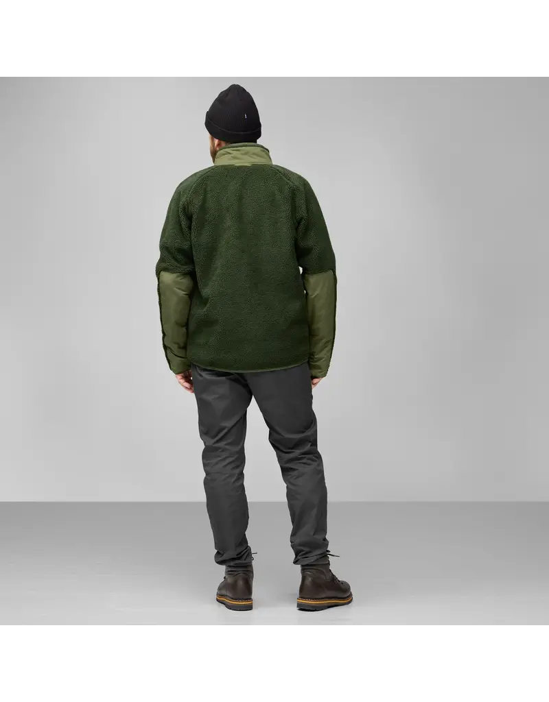 Fjällräven Vardag Pile Jacket M Châtaigne-Marine