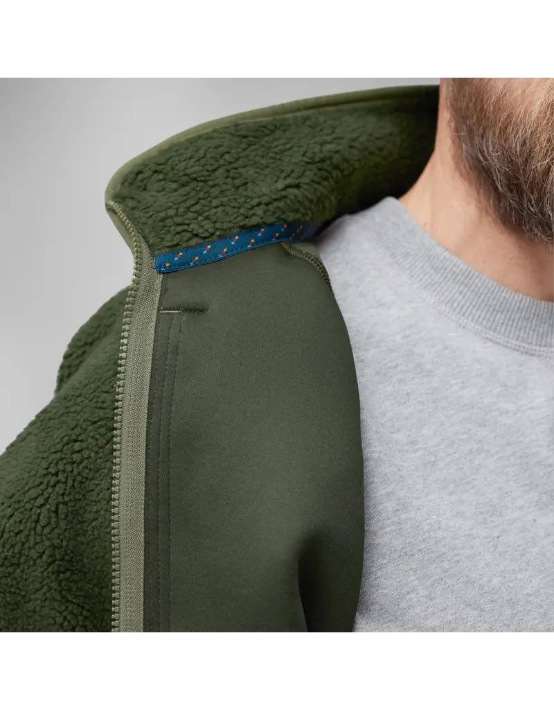 Fjällräven Vardag Pile Jacket M Châtaigne-Marine