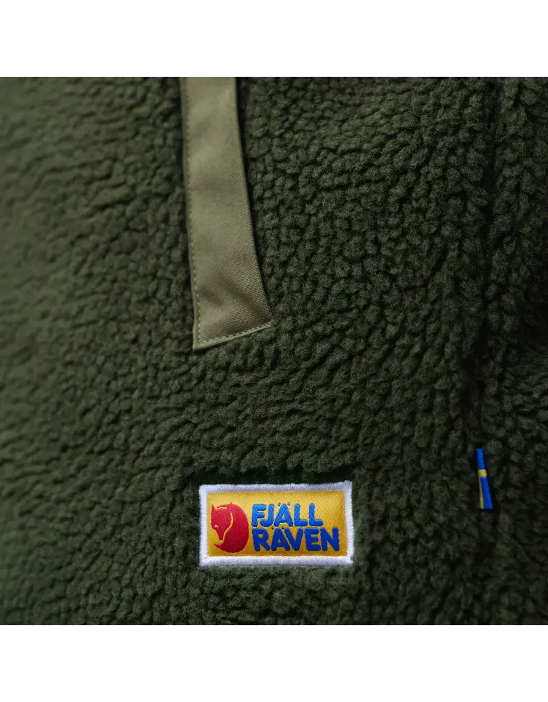 Fjällräven Vardag Pile Jacket M Châtaigne-Marine