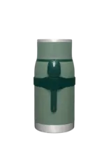 Stanley Bocal alimentaire à emporter Adventure 36oz + fourchette Hammerton Green