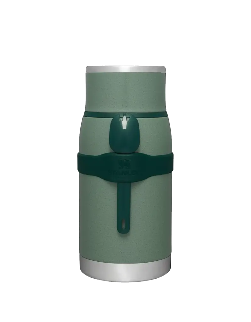 Stanley Bocal alimentaire à emporter Adventure 36oz + fourchette Hammerton Green