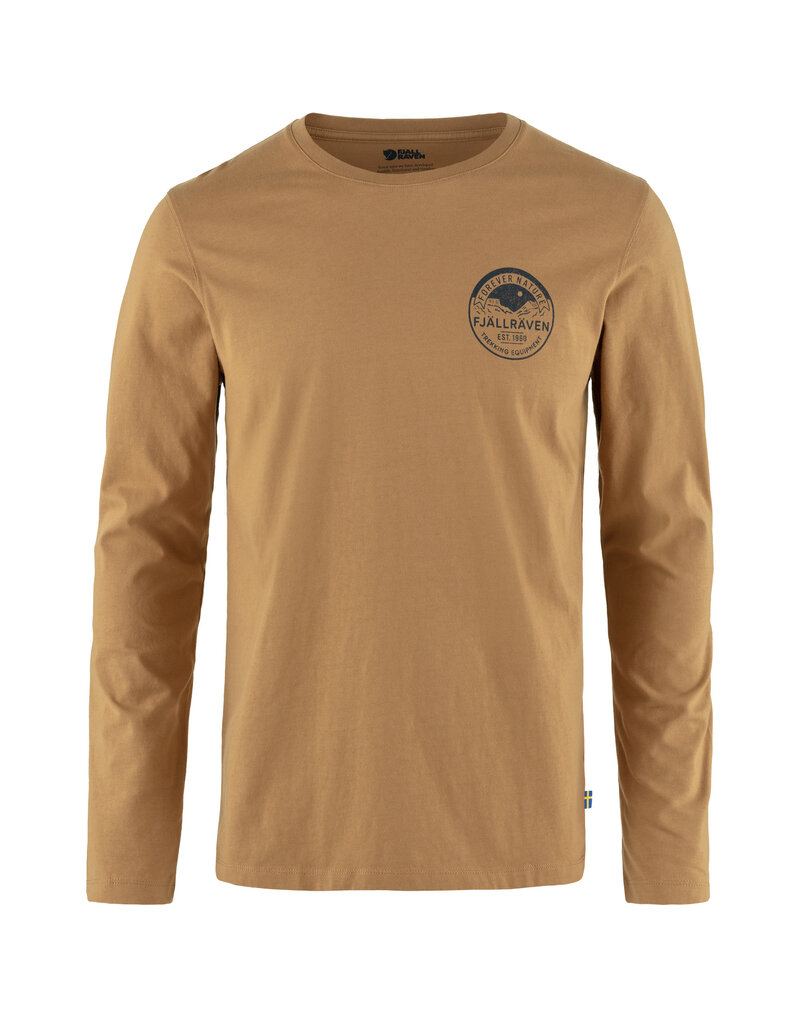 Fjällräven Forever Nature Badge LS M Buckwheat Brown