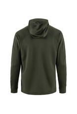 Fjällräven Sweat à capuche polaire Abisko Grid Deep Forest