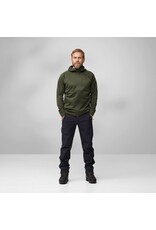 Fjällräven Sweat à capuche polaire Abisko Grid Deep Forest