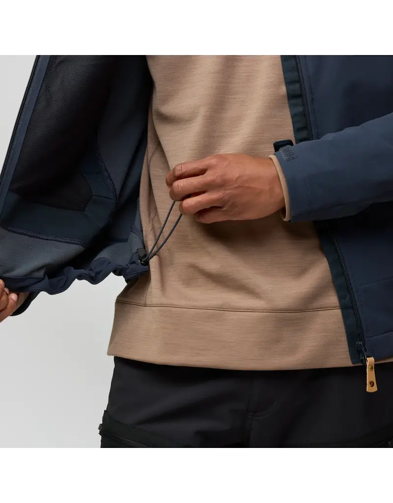 Fjällräven Keb Agile Winter Jacket Fossil-Suede Brown
