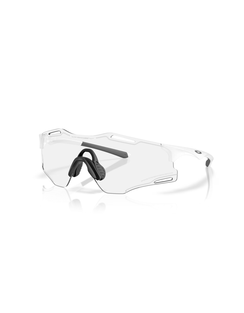 Oakley Cybr Dyno Matte White Clear Photochromic