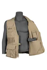 Fox Outdoor Products Advanced Concealed Carry Travel Vest Khaki Fox Outdoor Products Advanced Concealed Carry Travel Vest Khaki