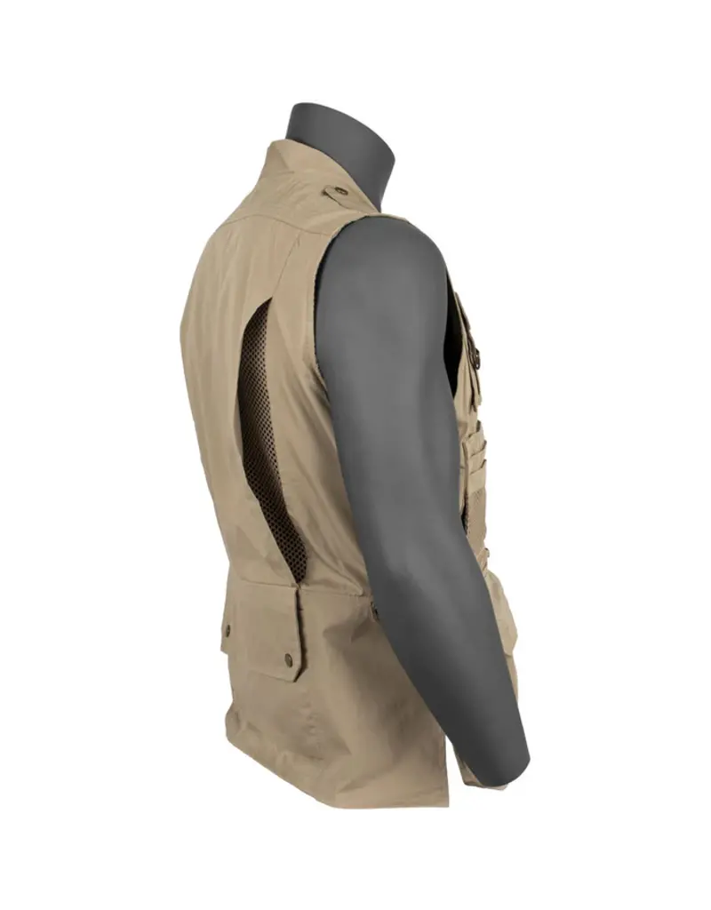 Fox Outdoor Products Gilet de voyage dissimulé avancé Khaki