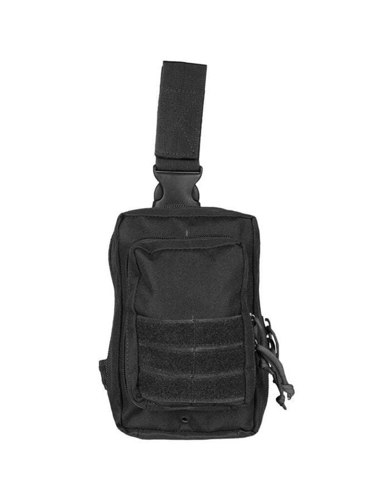 Fox Outdoor Products Pochette noire pour système de premiers secours Drop Leg