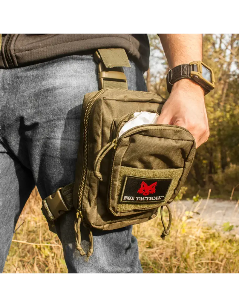 Fox Outdoor Products Drop Leg First Responder System Pouch Black