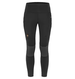 Fjällräven Abisko Trekking Tights Pro W Black and Iron Grey Large